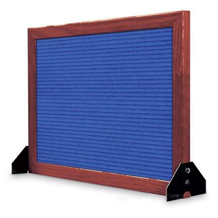 United Visual Products Indoor Enclosed Combo Board, 48"x36", Bronze Frame/Black & Blue Spruce UVCB4836BZ-BLACK-BLSPRU